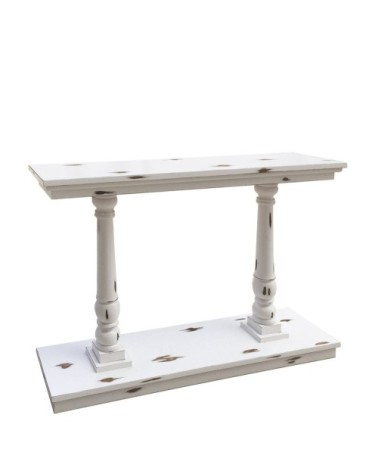 Console rustique en mindi 120 x 30 x 80