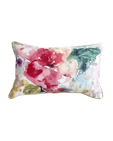 OLIVIA - Multicoloured long polyester cushion 30 x 50