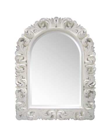 Half arch decorated mirror 90 x 120