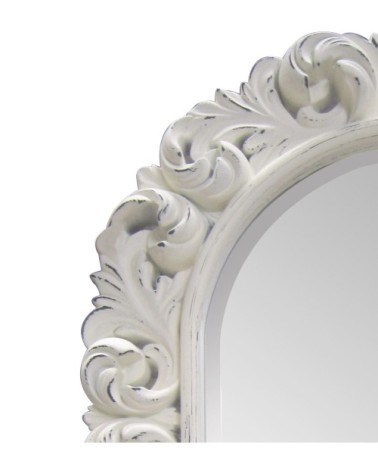 Half arch decorated mirror 90 x 120