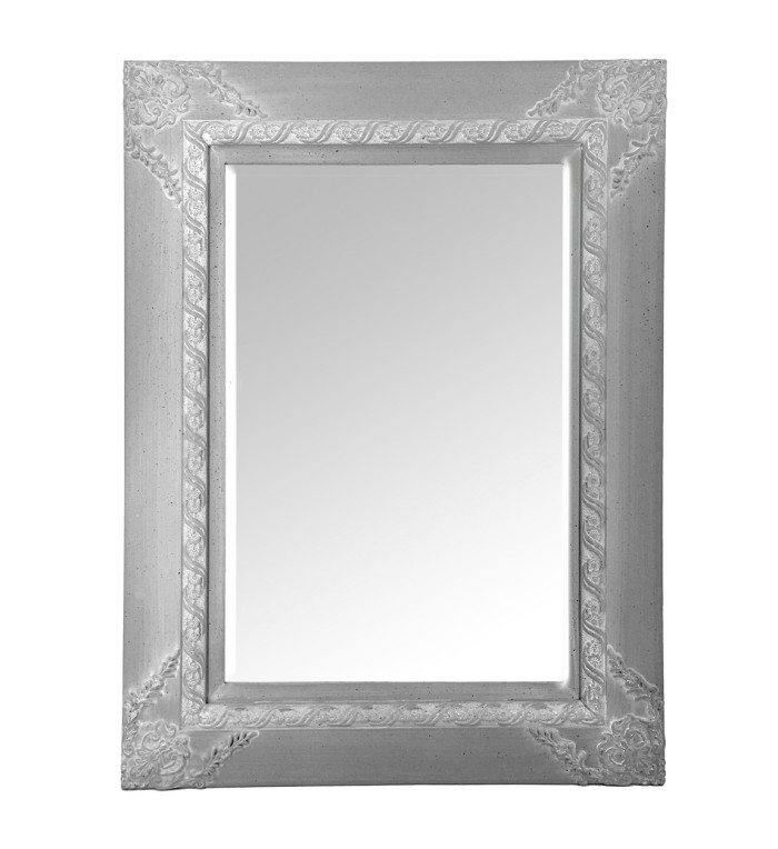 Espejo de arcilla gris 90 x 120