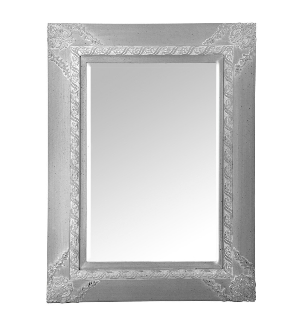 Grey clay mirror 90 x 120