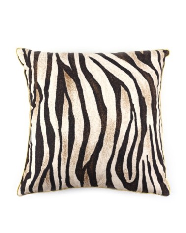 CUSCINO IN POLIESTERE ZEBRA 45 X 45