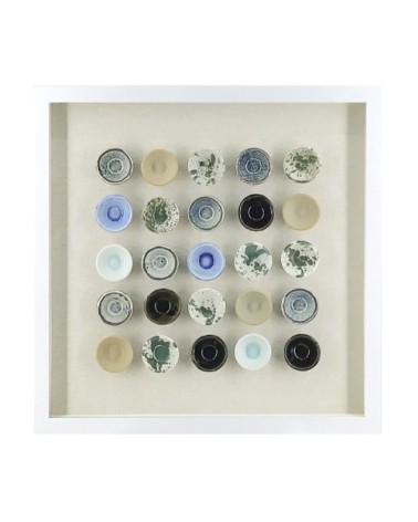 DIANA - Ceramic spheres wall picture 60 x 5 x 60