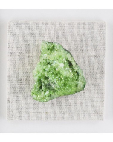 DIANA - Green mineral wall picture 40 x 5 x 40