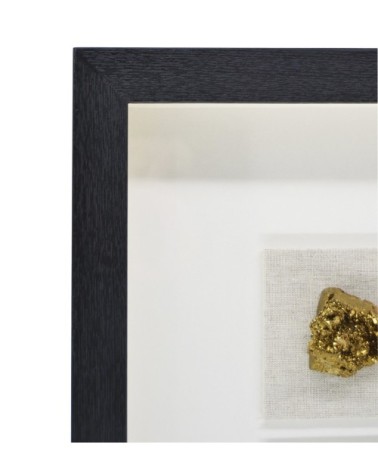 DIANA - Golden mineral wall picture 40 x 5 x 40