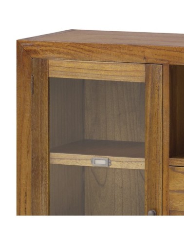 STAR - Combination - Mindi wood display cabinet 90 x 35 x 90