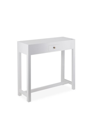 EVEREST - Console en mindi avec un tiroir 80 x 27 x 76