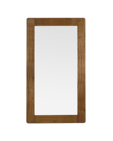 FLASH - Brown wood mirror 80 x 150