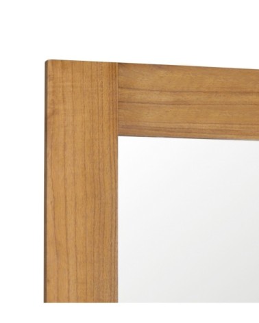 MADHU - Brown wood mirror 80 x 100