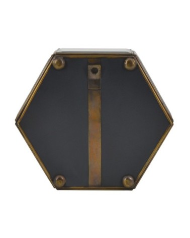 BISEL - Small hexagonal box 16 x 14 x 6