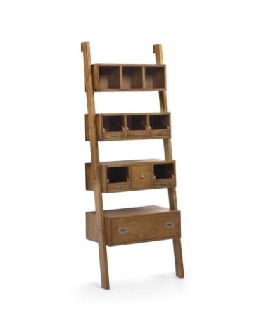 STAR - Ladder-style mindi shelf 65 x 38 x 190