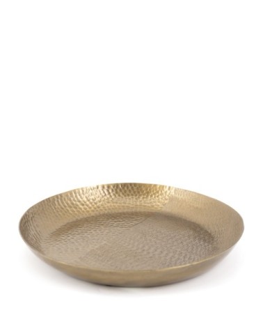 ANTIQUE - Assiette bronze vieilli 35 x 35 x 4