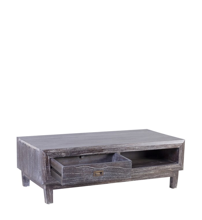 SINDORO - Mindi wood coffee table 120 x 60 x 40