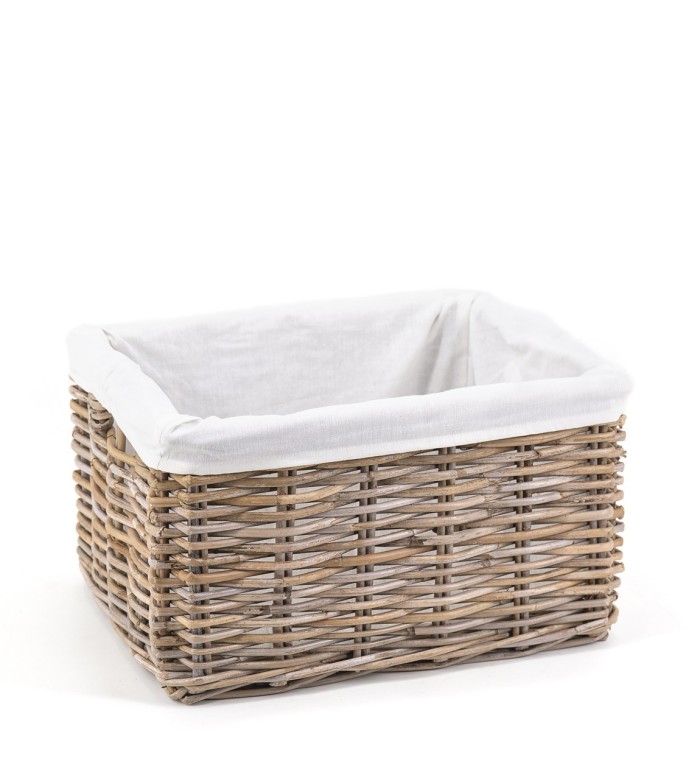 RATTAN - Panier naturel 32 x 42 x 23