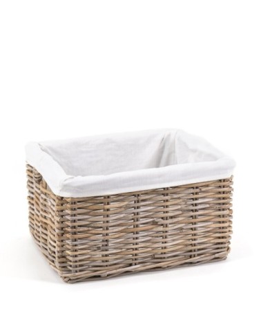 RATTAN - Cestino naturale 32 x 42 x 23