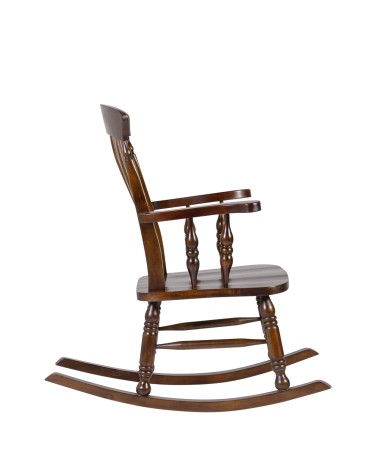 VINTAGE - Mahogany rocking chair 60 x 85 x 100