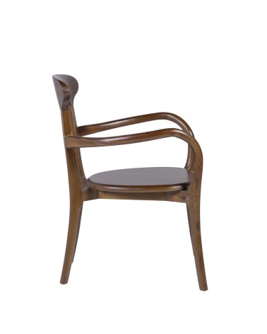 Teak armchair 60 x 50 x 80