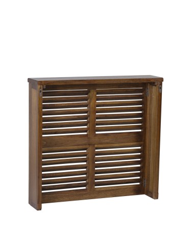 STAR - Cache-radiateur en mindi 80 x 17 x 75