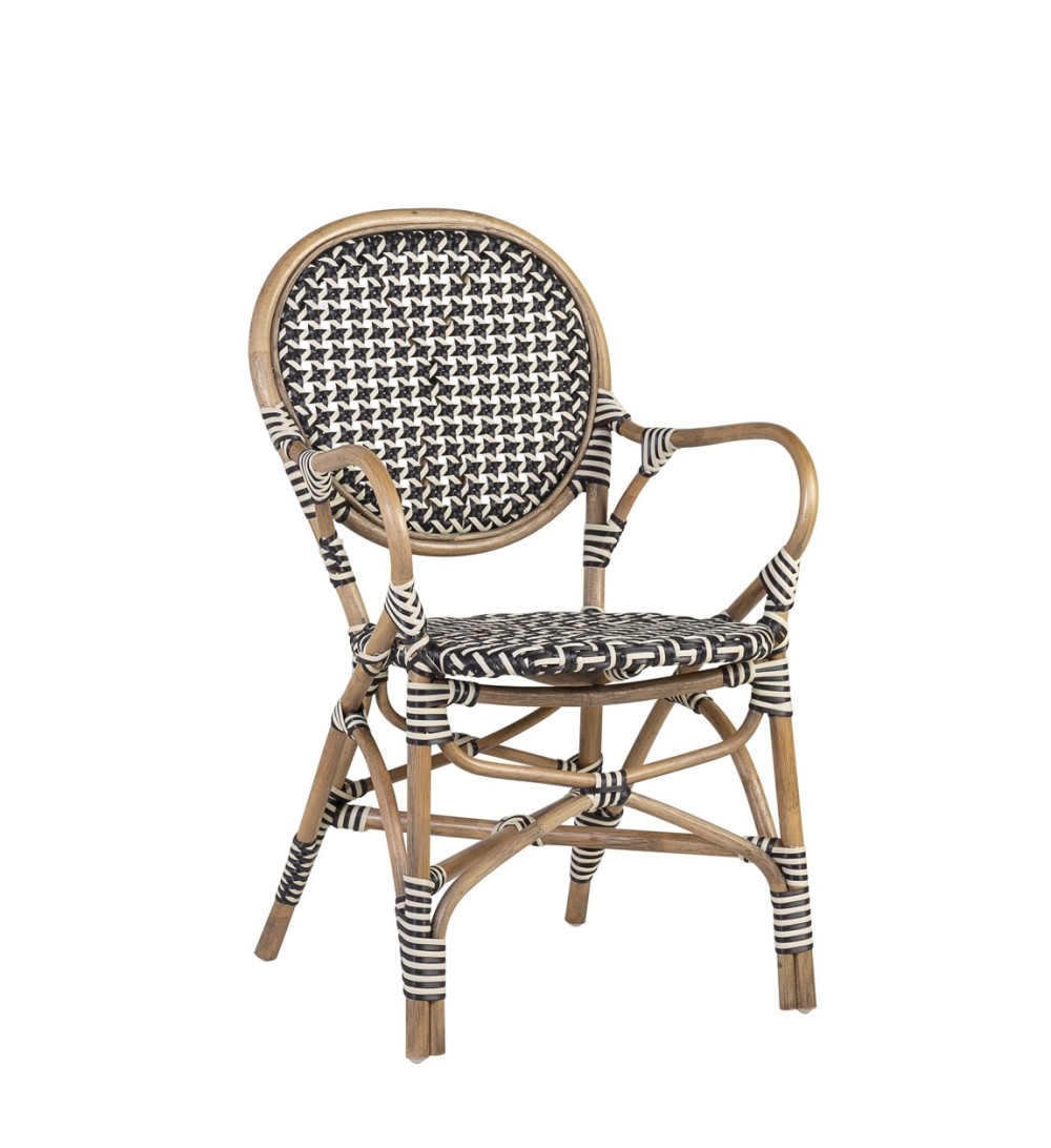 BISTRO - Fauteuil en rotin 56 x 56 x 92