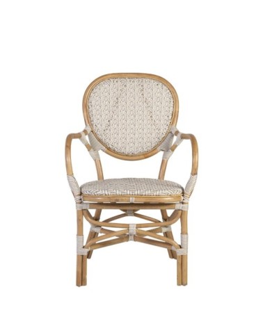 BISTRO - Poltrona in rattan 60 x 62 x 94