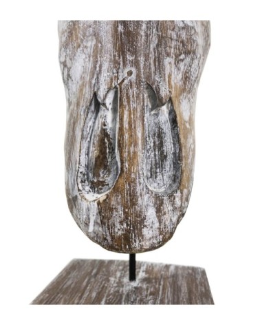 ETHNIC - FIGURA DI ANTILOPE CON BASE 33 x 15 x 65