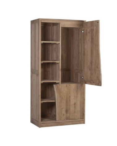 ATLANTA - Armoire en teck 90 x 50 x 190