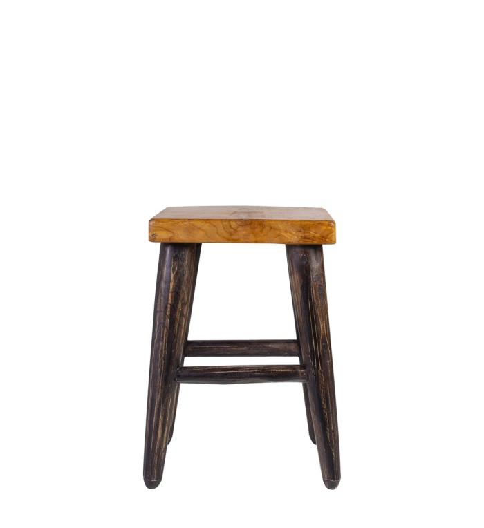 Teak stool 30 x 30 x 45