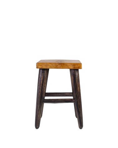 Teak stool 30 x 30 x 45