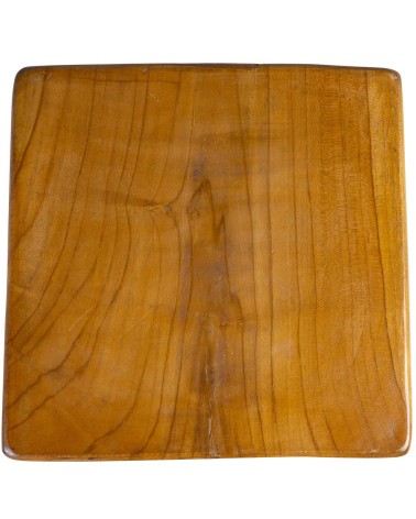 Sgabello in teak 30 x 30 x 45