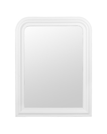 DAKOTA - Miroir en bois blanc 77 x 5 x 100