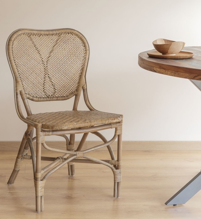 BISTRO - Rattan chair 52 x 56 x 90