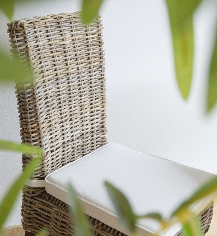 Rattan chair 45 x 50 x 100