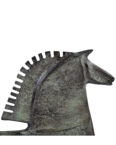 Figura de cavalo plana 40 x 10 x 46