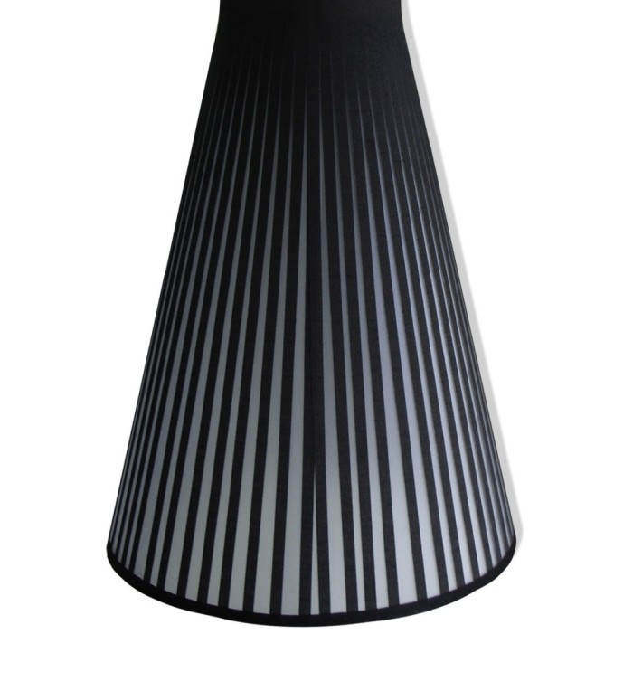 Black ceiling lamp 20 x 20 x 38