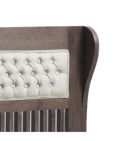 SPARTAN - Wooden headboard in brown 165 x 135