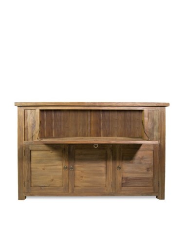 MERIDA - Buffet en teck sculpté 160 x 45 x 110