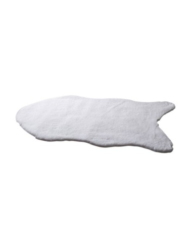 Tapis doux blanc 100 x 150