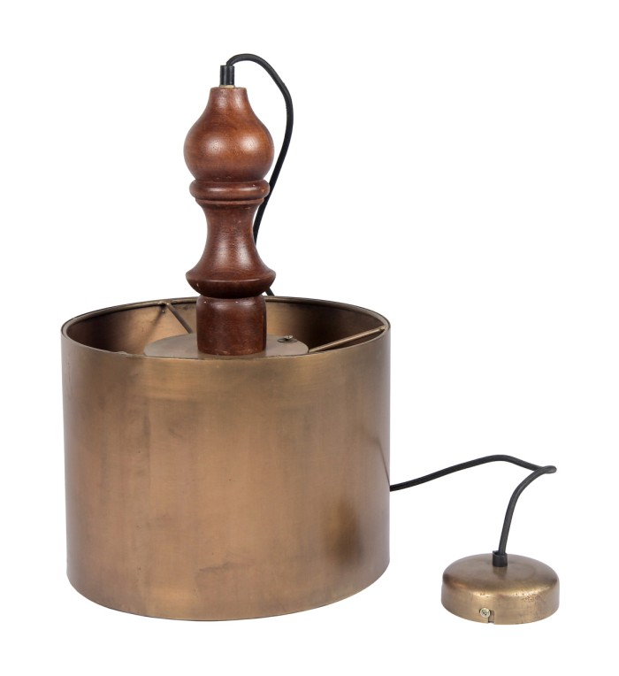 DAKAR - Ceiling lamp in iron 30 x 45 x 45