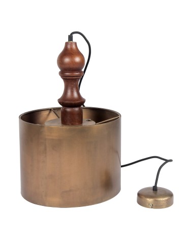 DAKAR - Ceiling lamp in iron 30 x 45 x 45