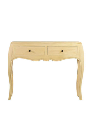 AINSA - Mindi wood console table 105 x 30 x 80