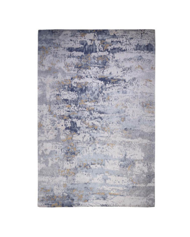 ARGELIA - Blauer teppich 160 x 230