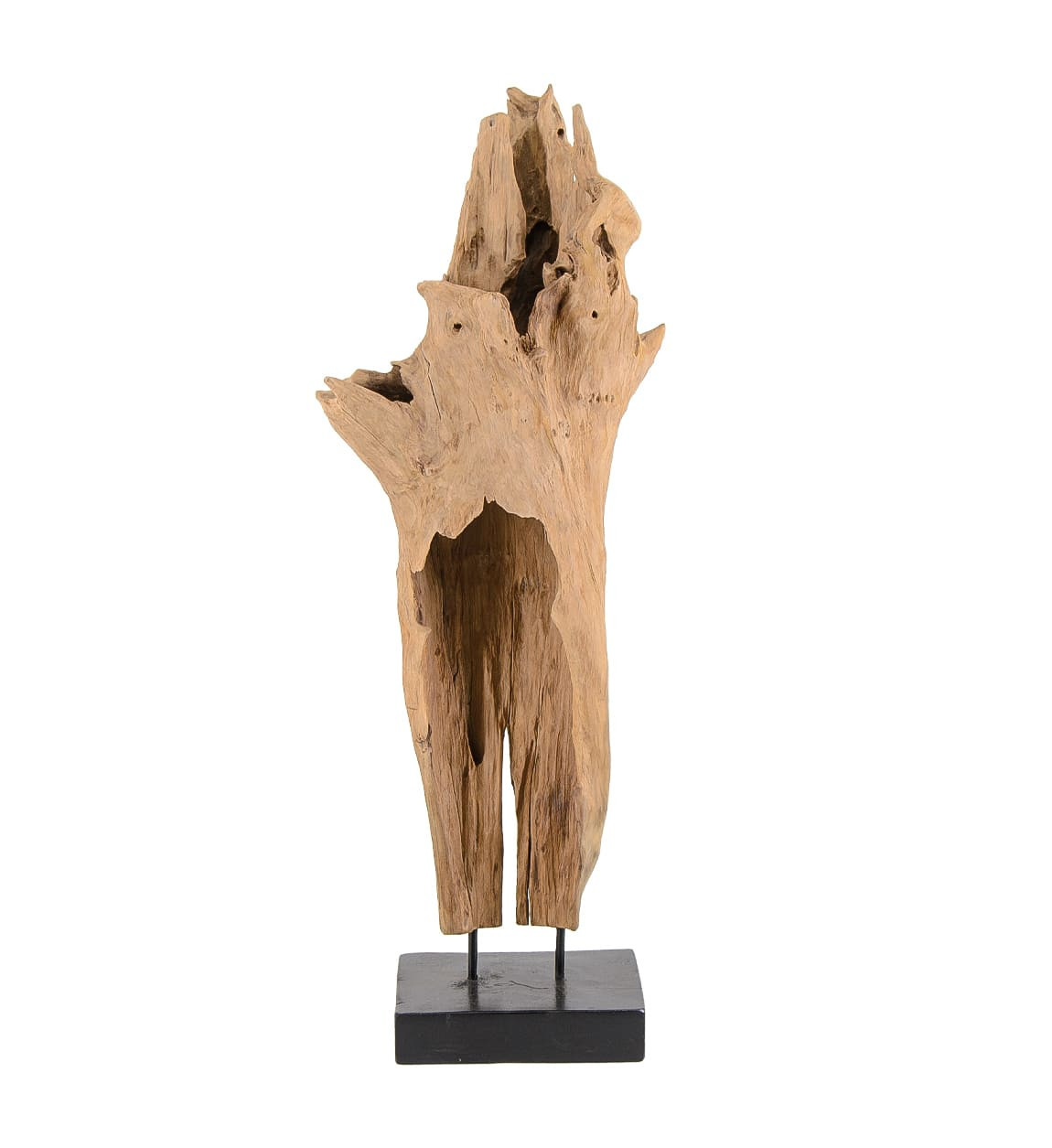 Figura erosí in teak 38 x 28 x 110