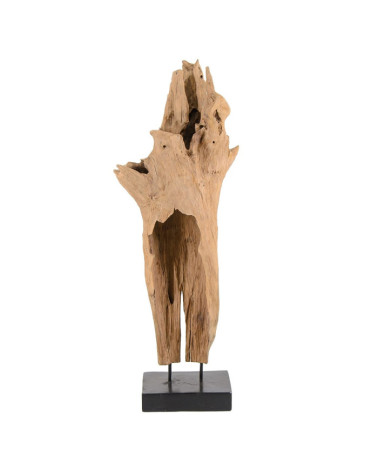 Figura erosí in teak 38 x 28 x 110