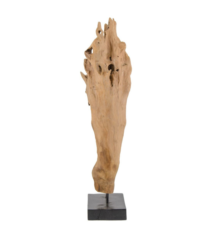 Figura erosí in teak 38 x 28 x 110