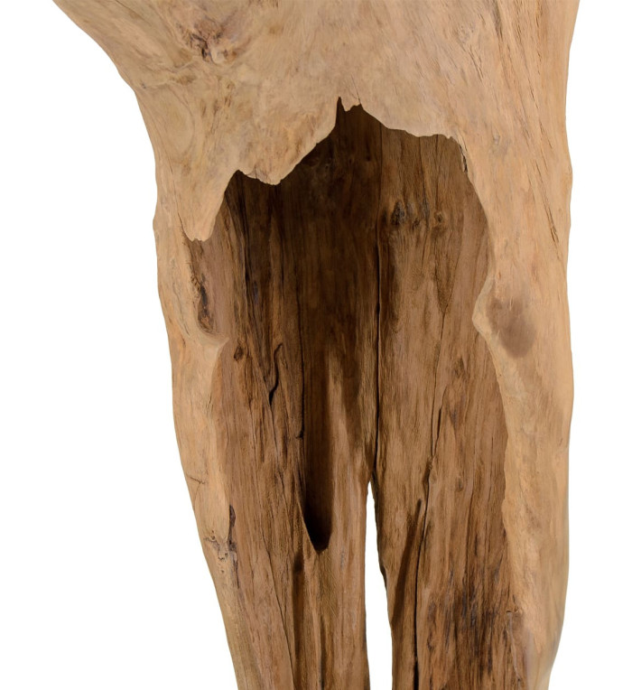 Figura erosí in teak 38 x 28 x 110