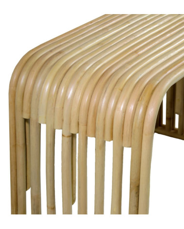 Rattan bench 130 x 36 x 43