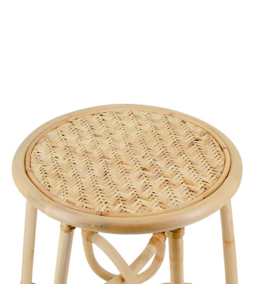 Rattan coffee table 40 x 40 x 45