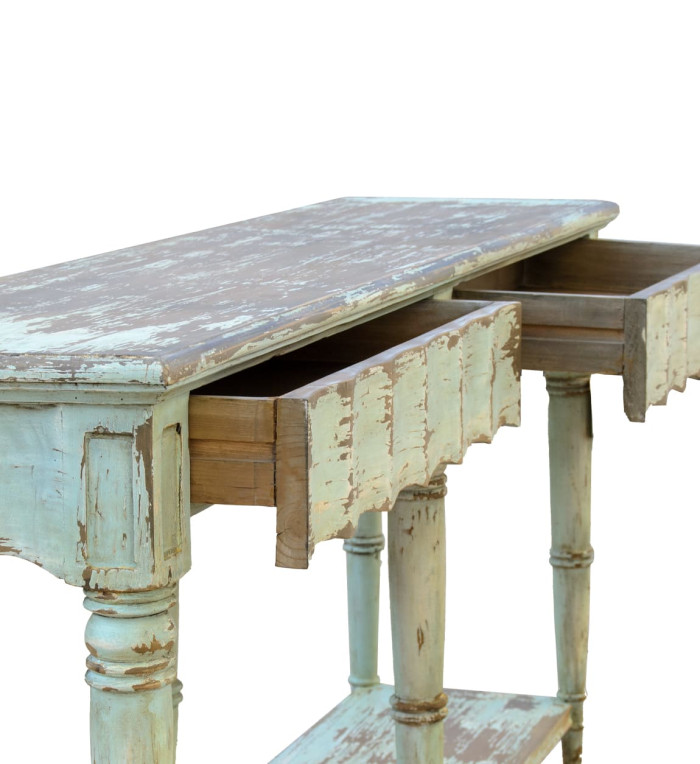 CORDOBA - Pine Wood Console 180 x 45 x 90