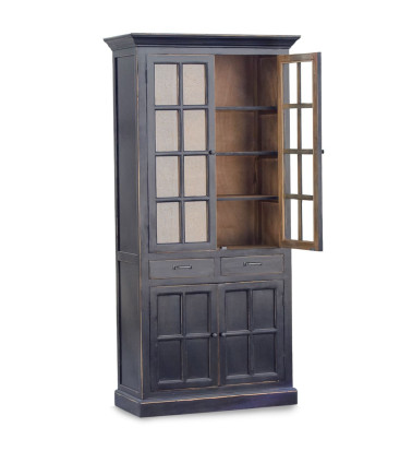 CORDOBA - Pine Wood Display Cabinet 100 x 45 x 205